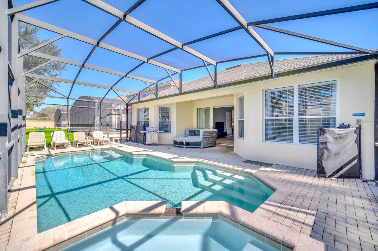 Near Disney! Spacious 5Br Resort Home With Private Pool, Hot Tub And Theater! ออร์ลันโด ภายนอก รูปภาพ