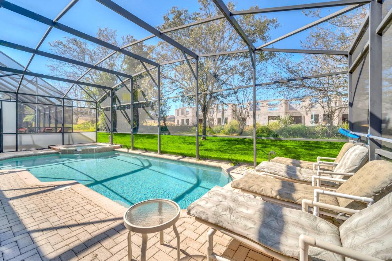 Near Disney! Spacious 5Br Resort Home With Private Pool, Hot Tub And Theater! ออร์ลันโด ภายนอก รูปภาพ