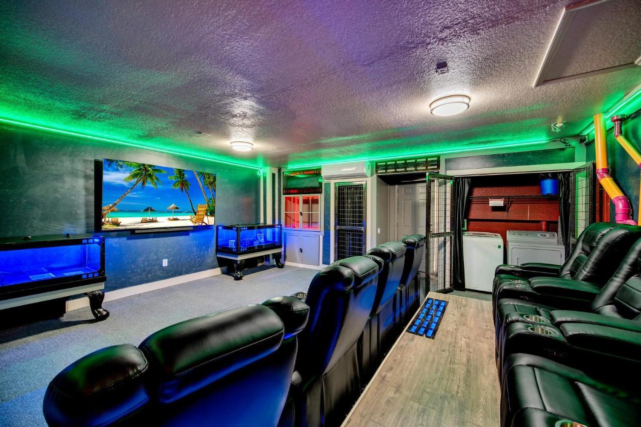 Near Disney! Spacious 5Br Resort Home With Private Pool, Hot Tub And Theater! ออร์ลันโด ภายนอก รูปภาพ