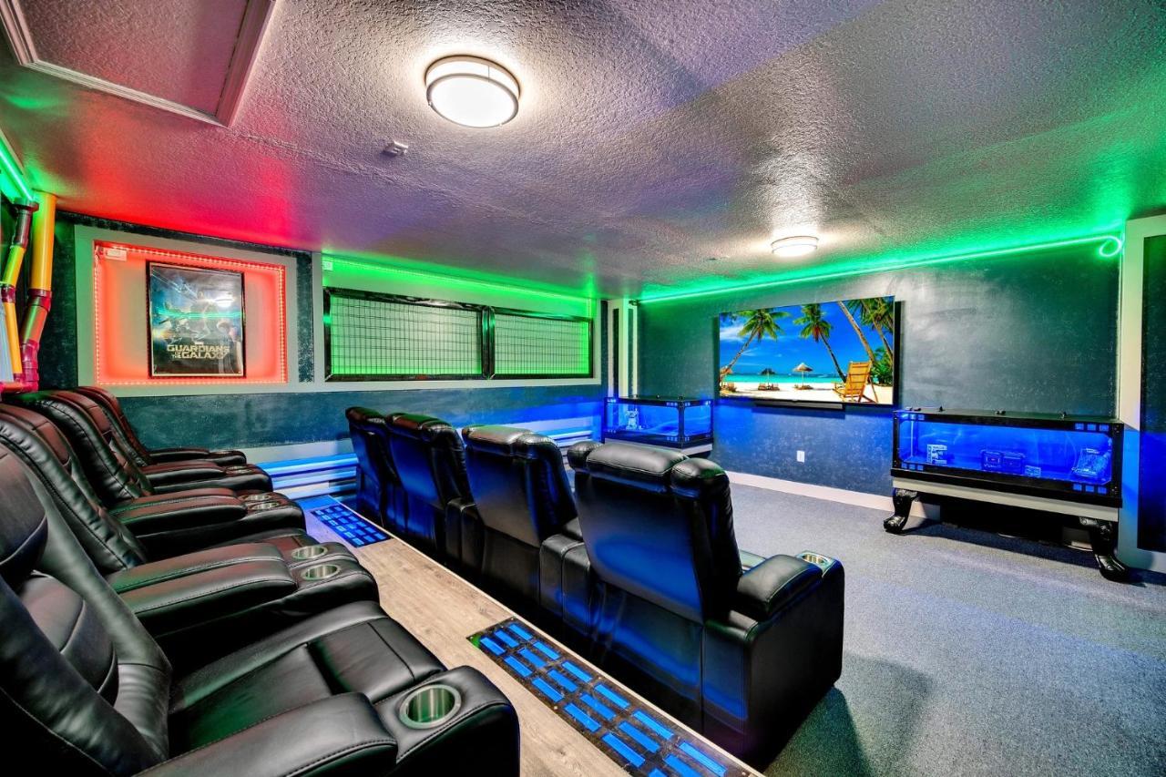 Near Disney! Spacious 5Br Resort Home With Private Pool, Hot Tub And Theater! ออร์ลันโด ภายนอก รูปภาพ