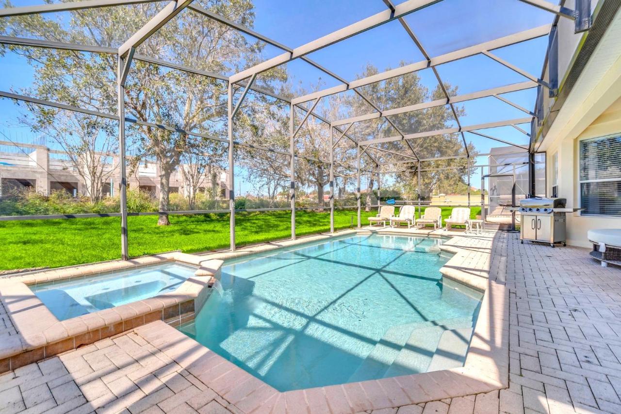 Near Disney! Spacious 5Br Resort Home With Private Pool, Hot Tub And Theater! ออร์ลันโด ภายนอก รูปภาพ